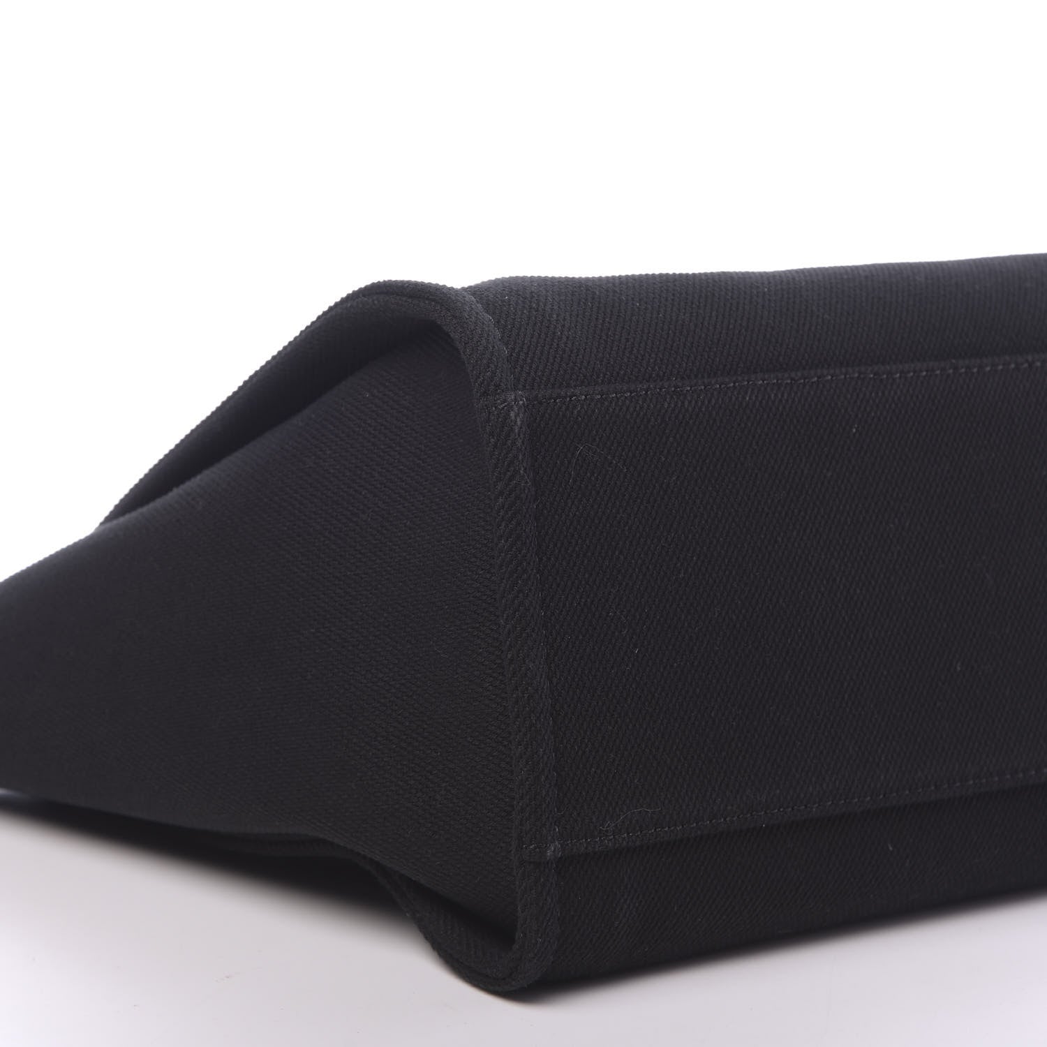 Chanel Canvas Pearl Medium Deauville Tote Black 11 of 12