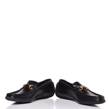 Gucci Calfskin Mens Horsebit Driver Loafers 6.5 Black 11 of 11