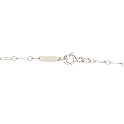 Tiffany Sterling Silver Large Trefoil Key Pendant Necklace 4 of 5