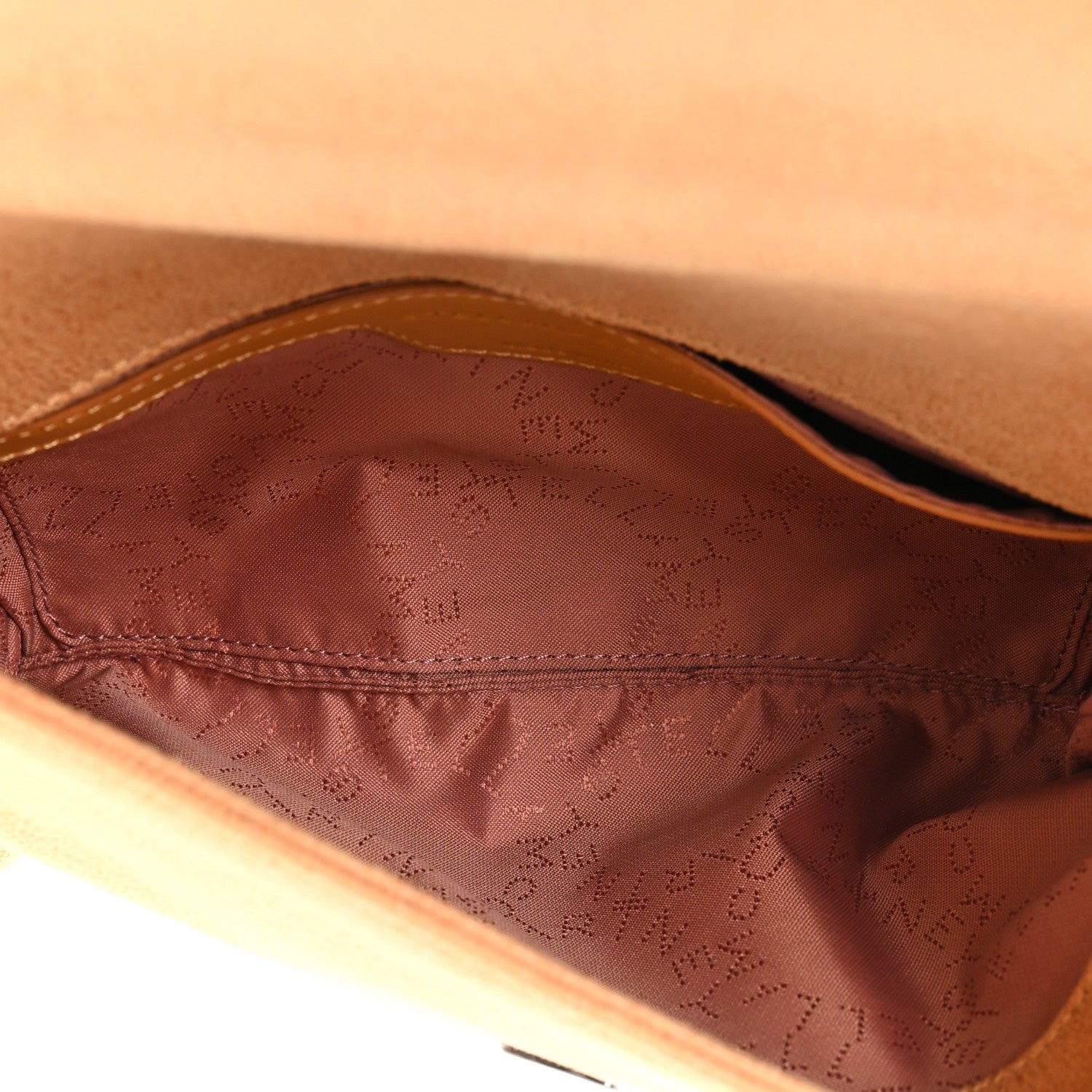 Stella McCartney Shaggy Deer Falabella Messenger Honey 5 of 8