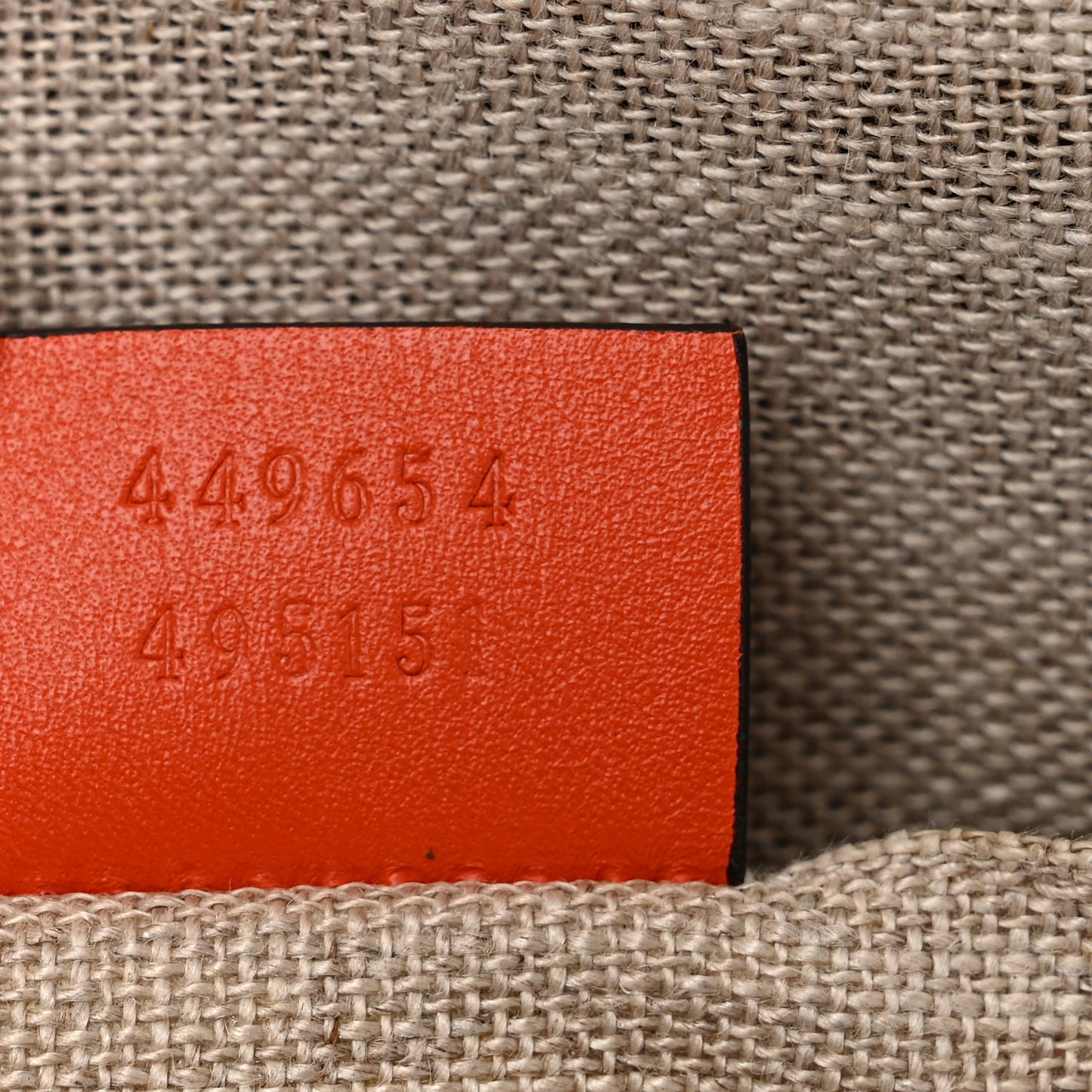 Microguccissima Mini Dome Bag Sun Orange