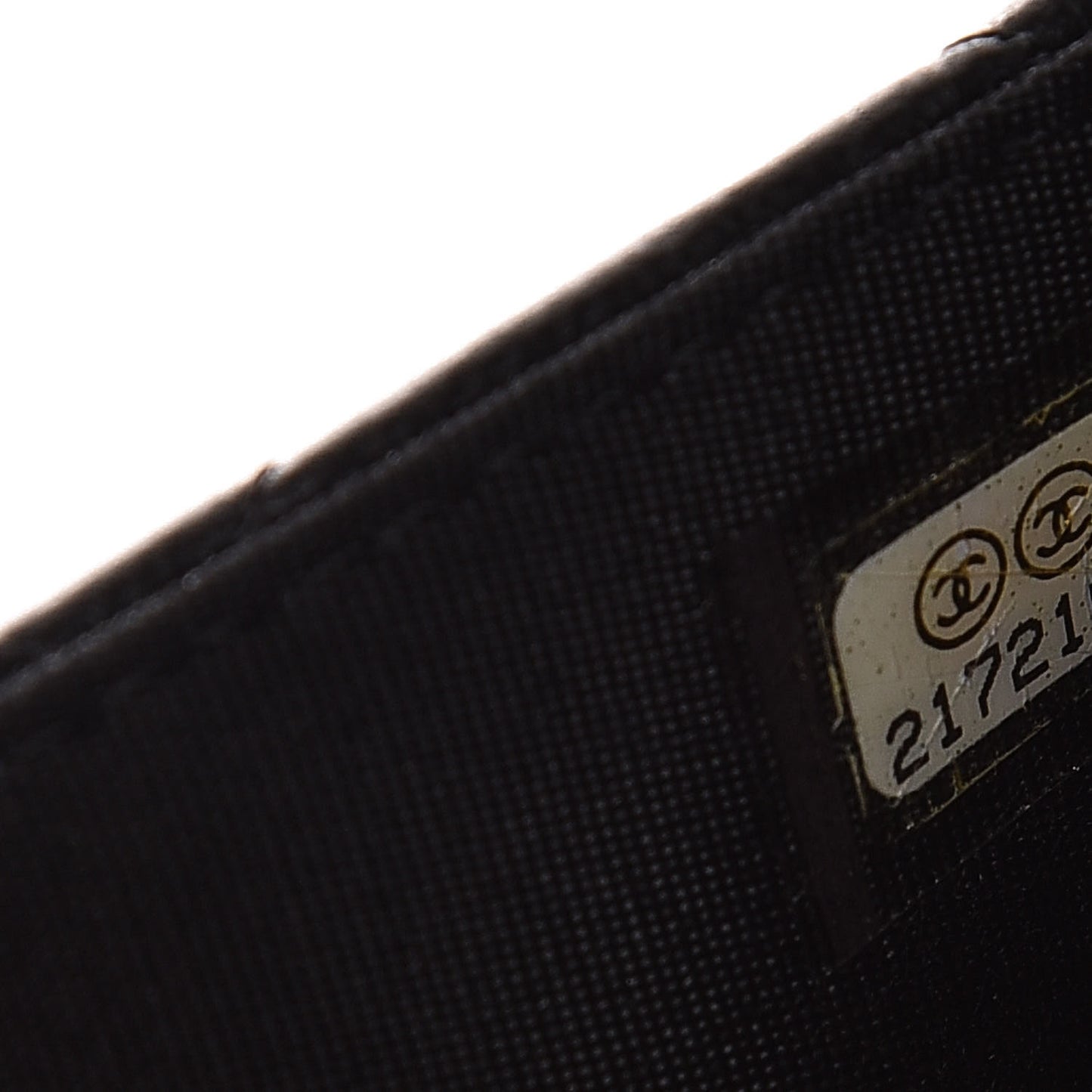 Lambskin Quilted Boy Wallet On Chain WOC Black