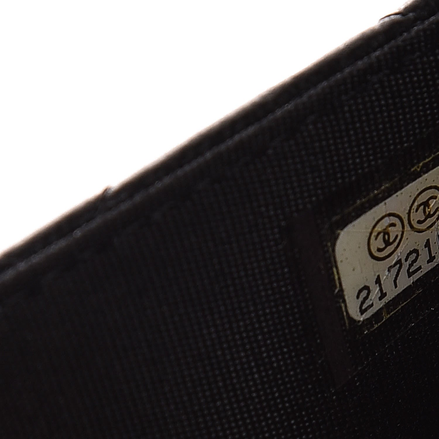Chanel Lambskin Quilted Boy Wallet On Chain WOC Black 8 of 9