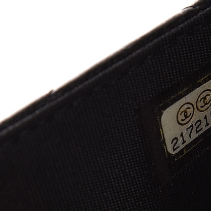 Chanel Lambskin Quilted Boy Wallet On Chain WOC Black 8 of 9