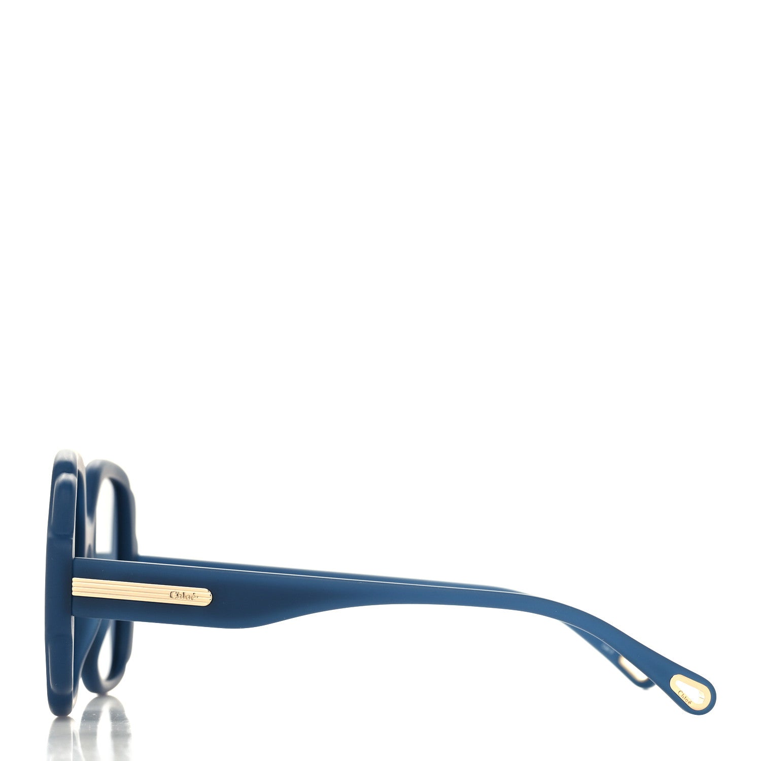 Chloe Oversized Square Sunglasses CH0121S Blue 3 of 6