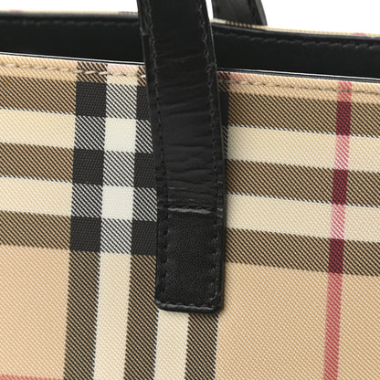 Burberry House Check Medium Tote Black 10 of 11