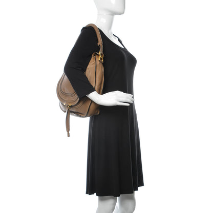 Chloe Calfskin Medium Marcie Hobo Nut 2 of 9