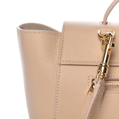 Celine Grained Calfskin Mini Belt Bag Light Taupe 17 of 23