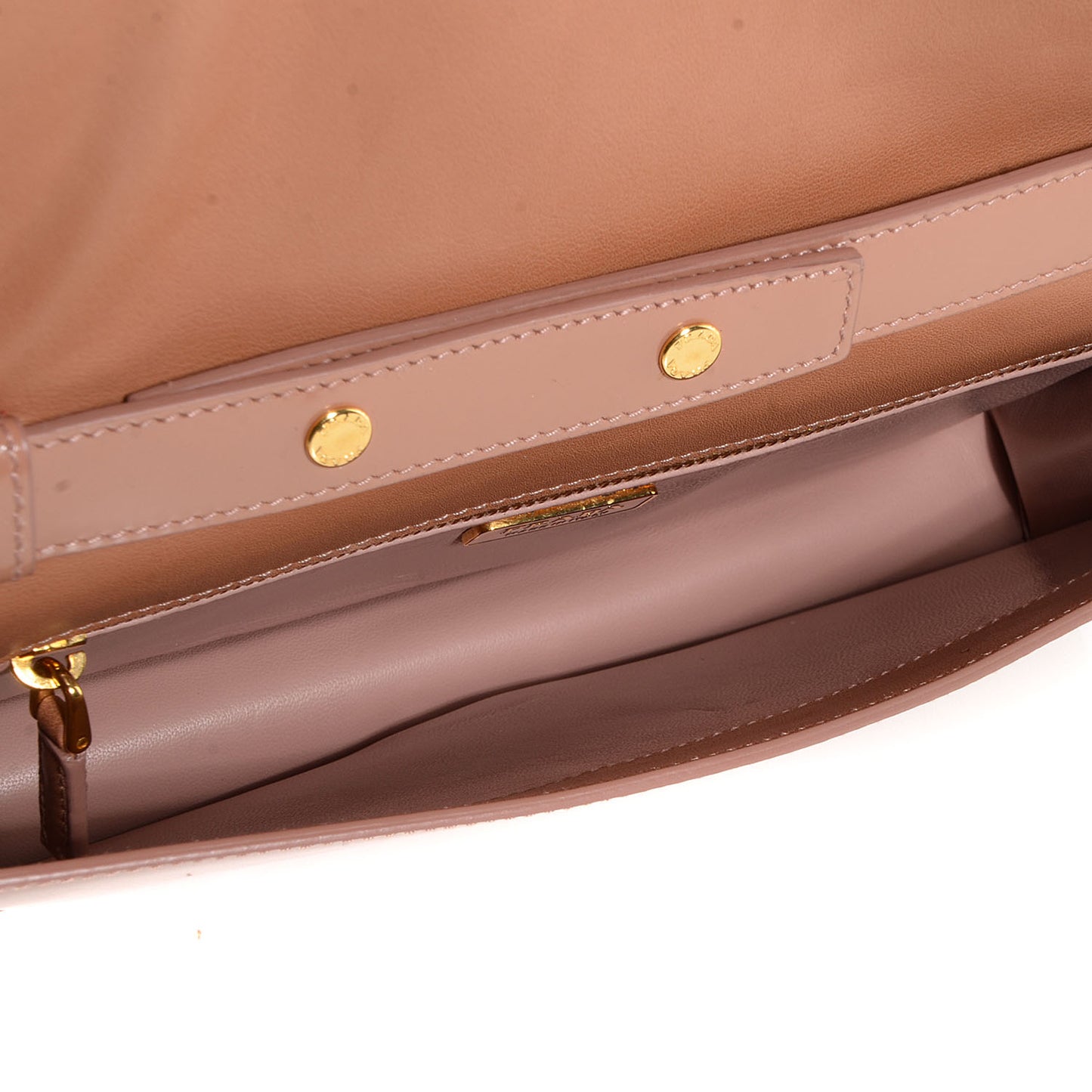 Spazzolato Leather NM Pochette Nudo