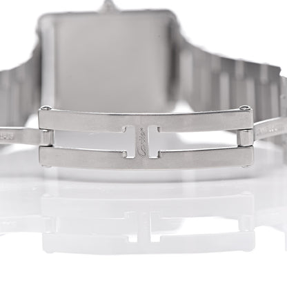 Cartier Stainless Steel 24mm Tank Solo Quartz Watch 7 of 9