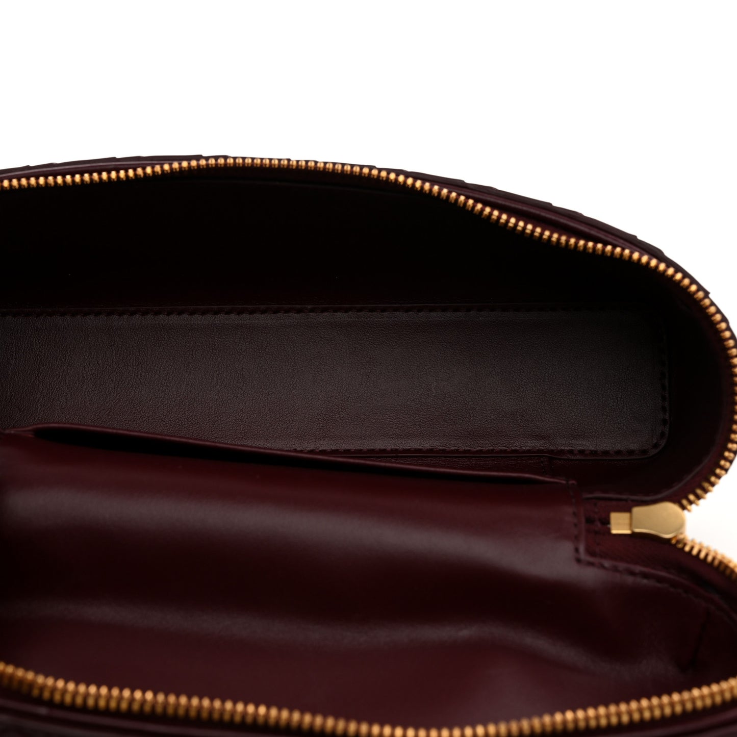 Nappa Intrecciato Bang Bang Vanity Case Barolo