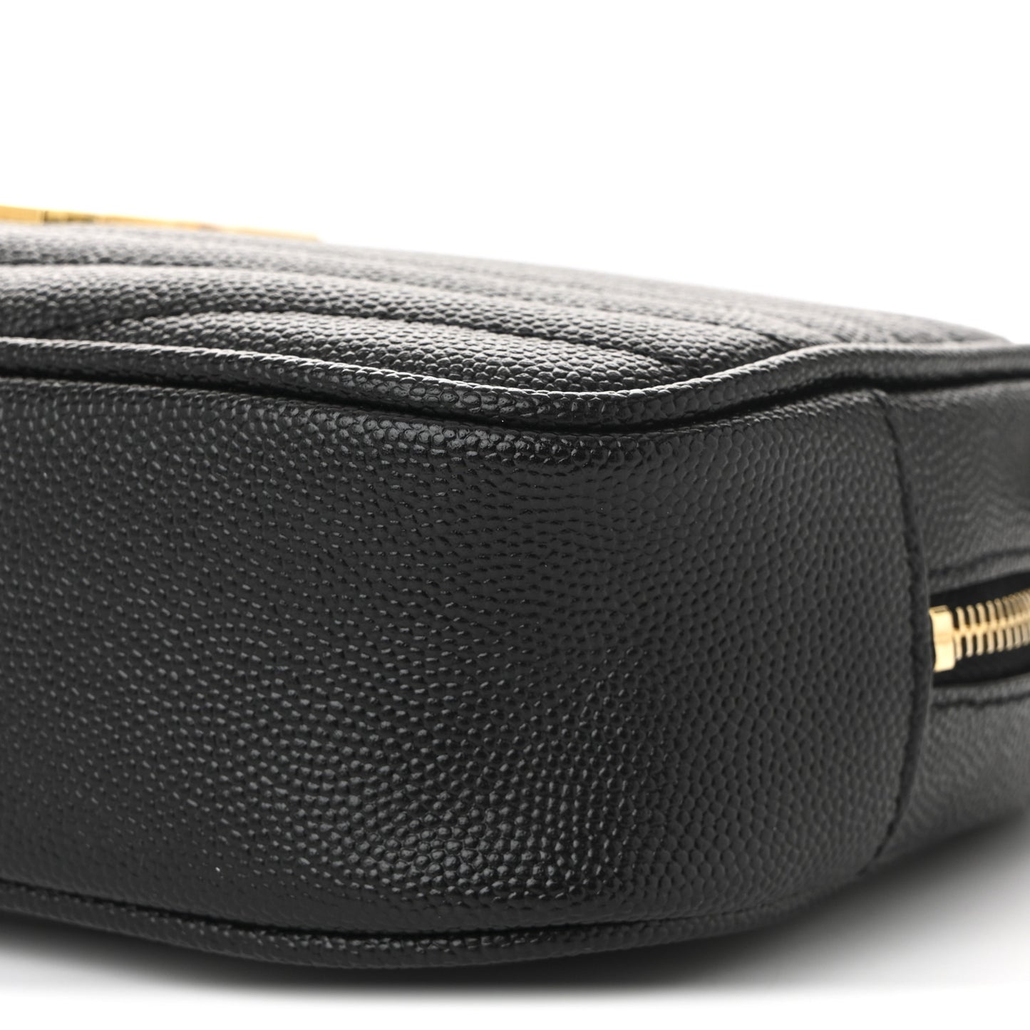 Grain De Poudre Matelasse Monogram Mini Lou Camera Bag Black