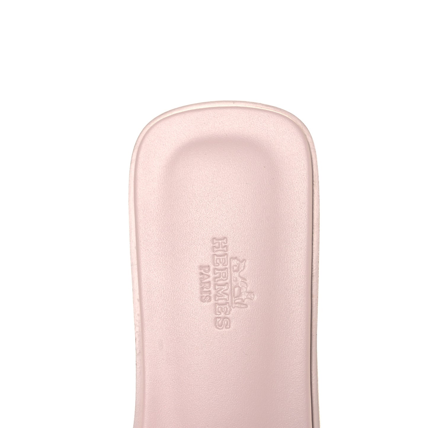 Box Calfskin Oran Sandals 41 Rose Pale