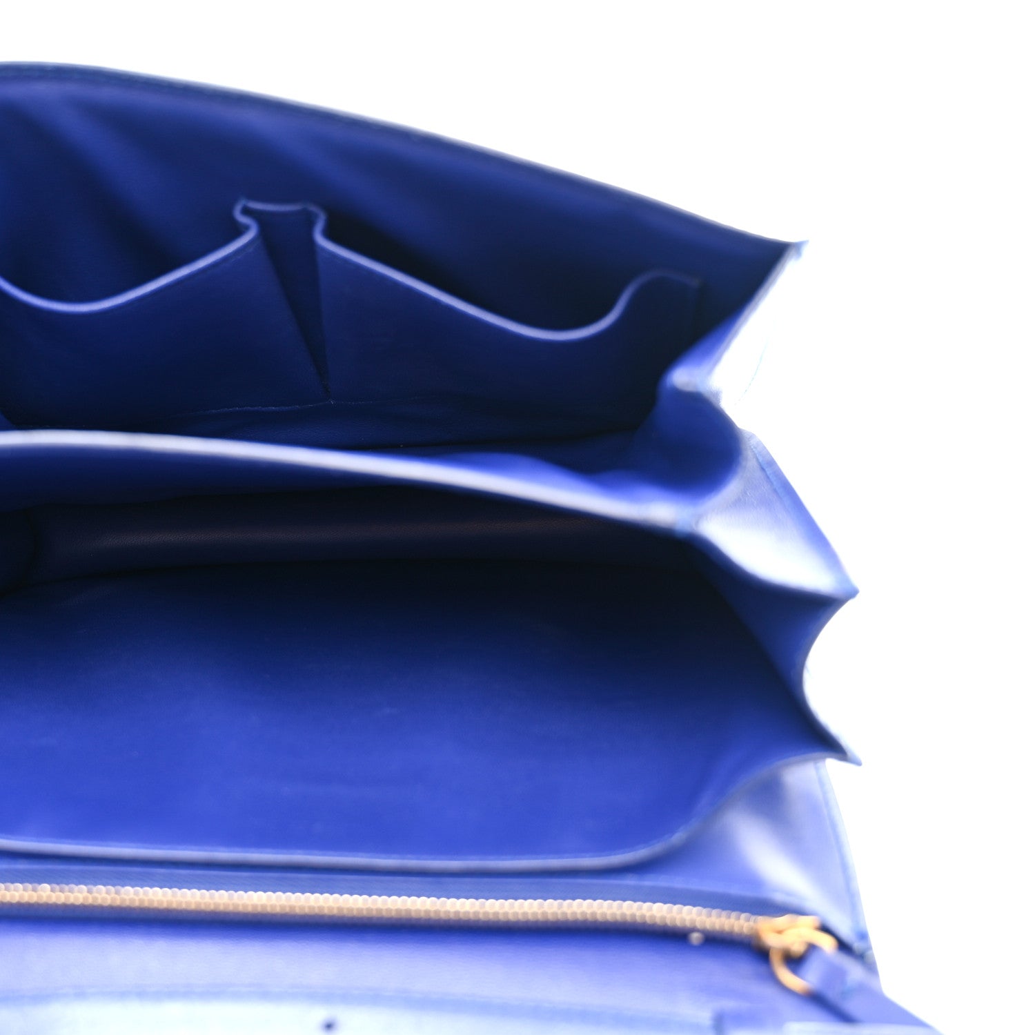 Celine Box Calfskin Medium Classic Box Flap Bag Indigo 5 of 16