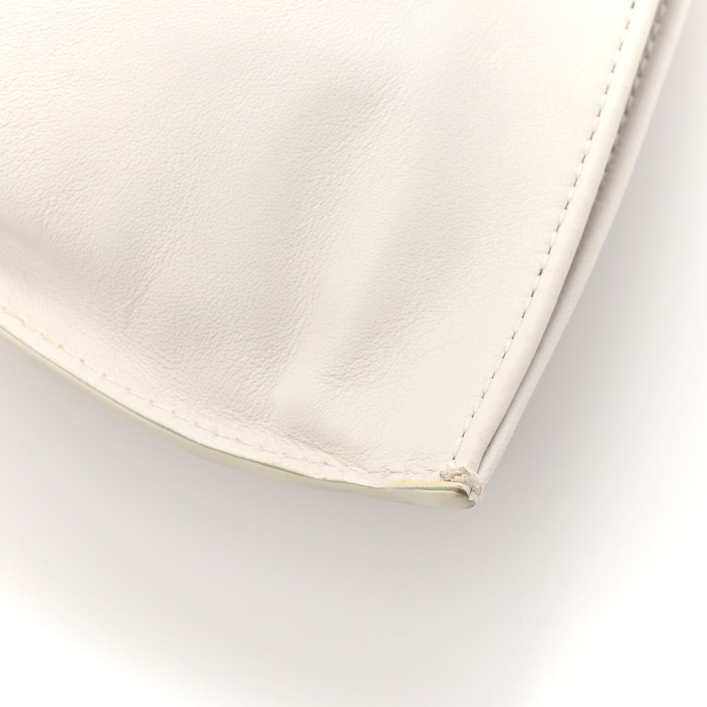 Calfskin Mini BV Twist Chalk