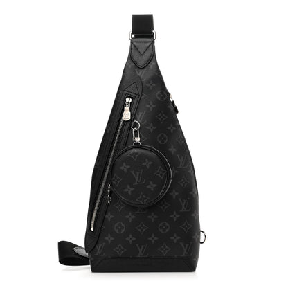Louis Vuitton Taigarama Duo Slingbag Black 1 of 11