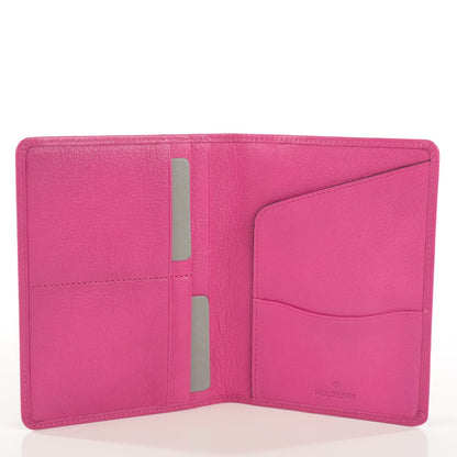 Mulberry Glossy Goat Passport Cover Wallet Pink 5 of 8
