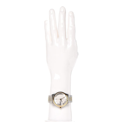 Gucci Stainless Steel 38mm G-Timeless Two Tone Quartz Watch 2 of 8