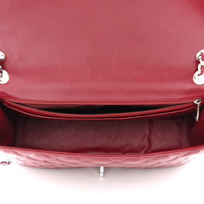 Chanel Caviar Quilted Maxi Single Flap Red 5 of 10