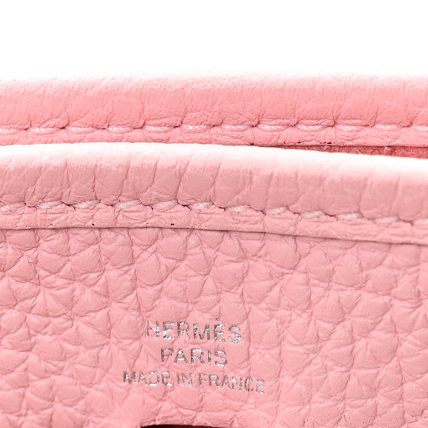 Hermes Taurillon Clemence Evelyne TPM Rose Sakura 6 of 11