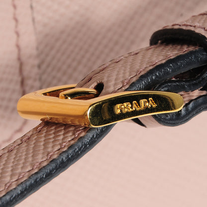 Prada Saffiano Cuir Double Bag Cammeo 7 of 20