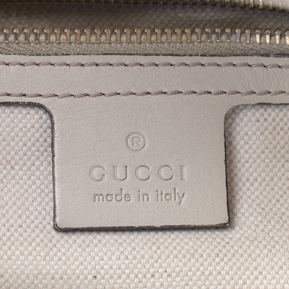 Gucci Guccissima Medium Bree Foldover Tote Nude 6 of 12