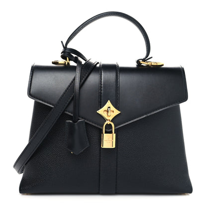 Louis Vuitton Grained Smooth Calfskin Rose Des Vents PM Black 3 of 11