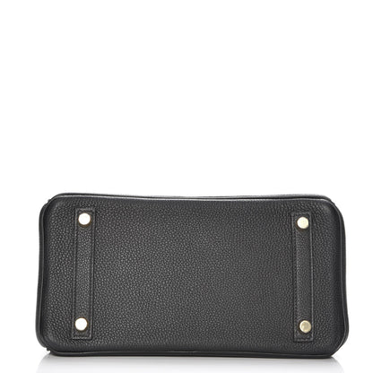 Hermes Togo Birkin 25 Black 6 of 28