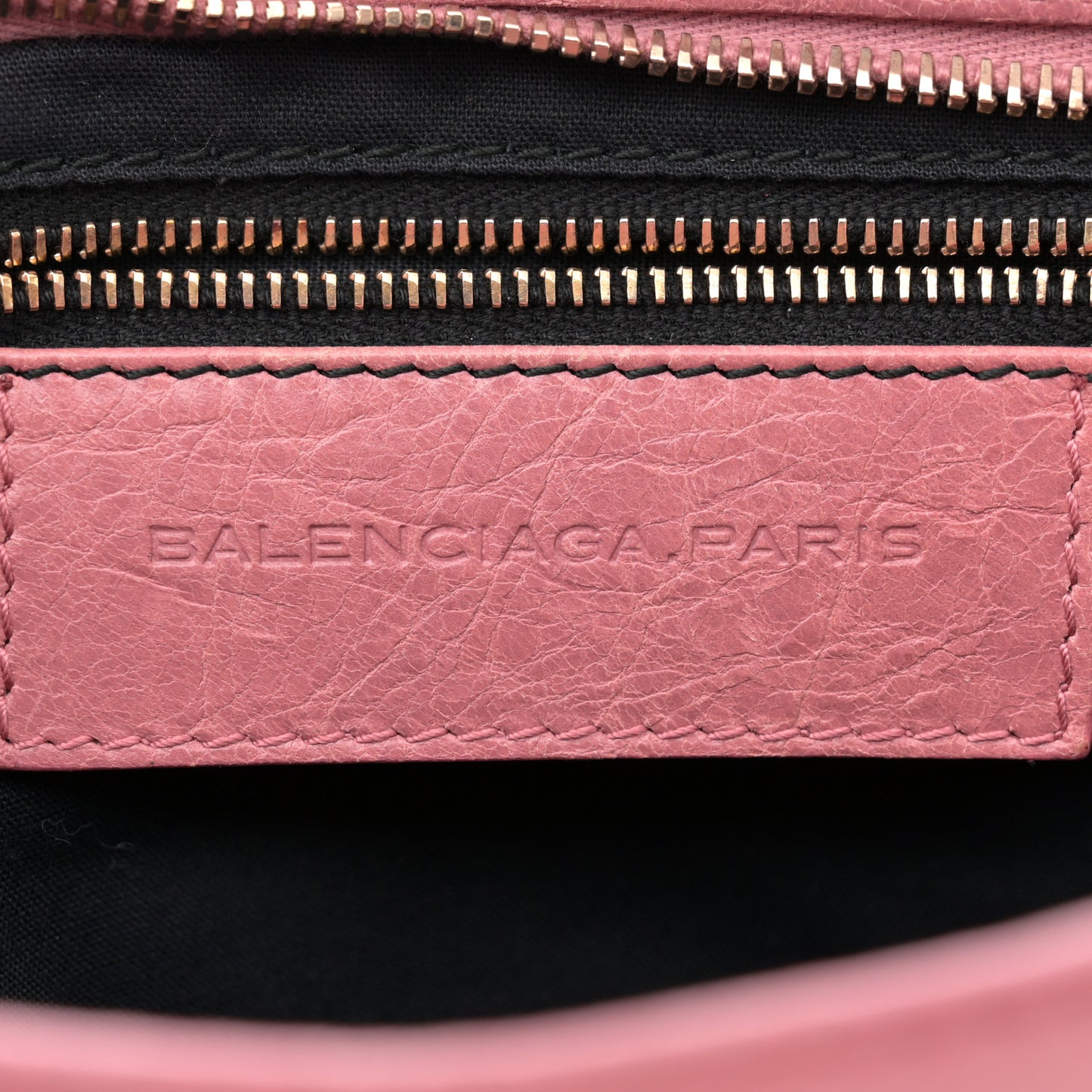 Agneau Giant 12 Rose Gold Hardware City Rose Bruyere
