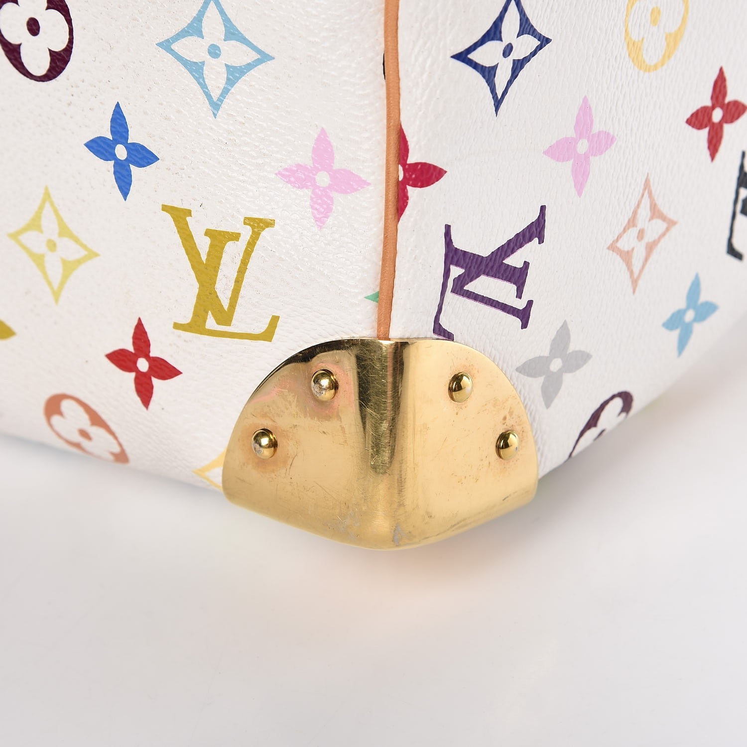 Louis Vuitton Monogram Multicolor Speedy 30 White 14 of 16