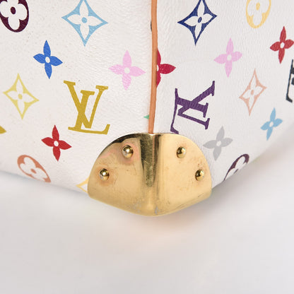 Louis Vuitton Monogram Multicolor Speedy 30 White 14 of 16