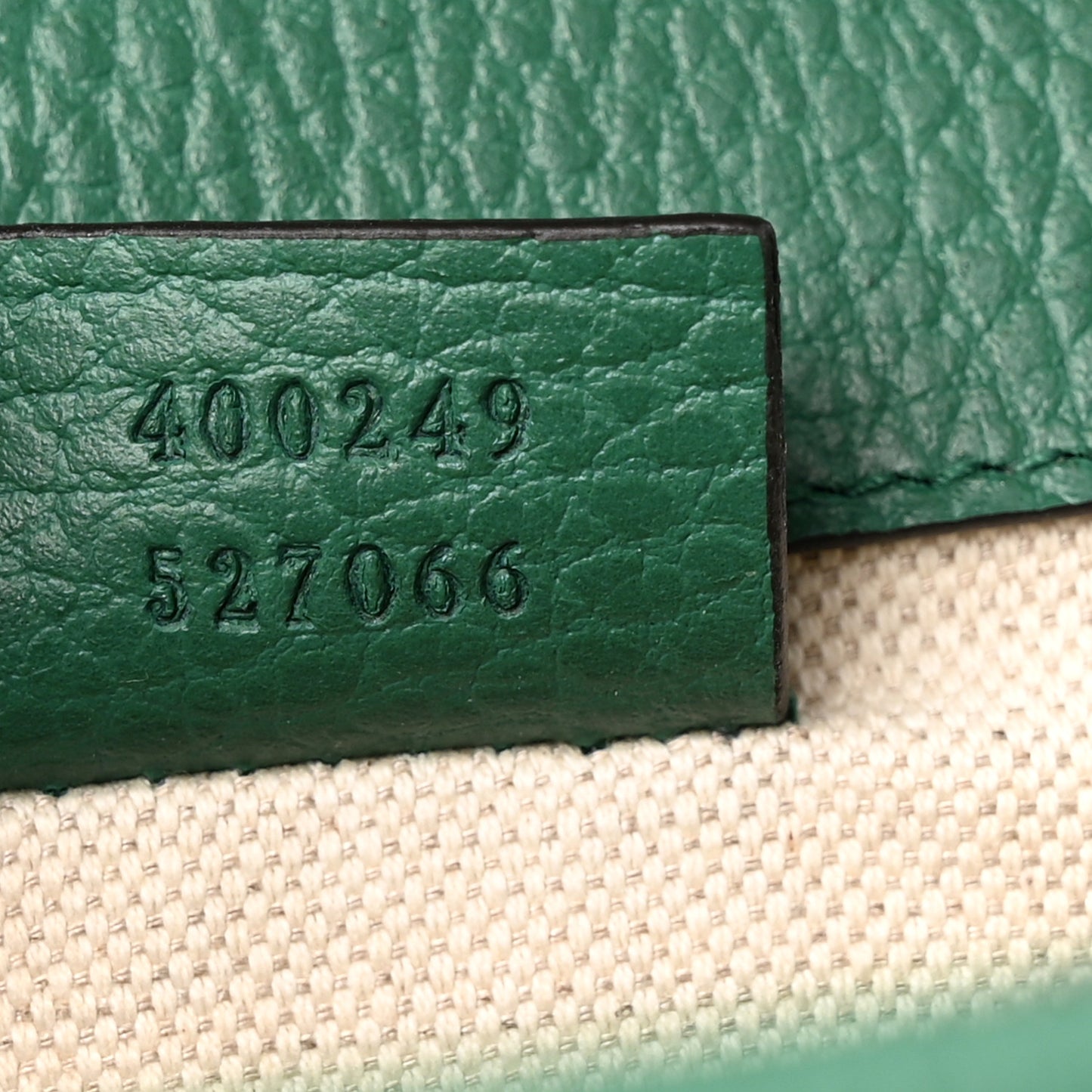 Pebbled Calfskin Small Dionysus Shoulder Bag Emerald