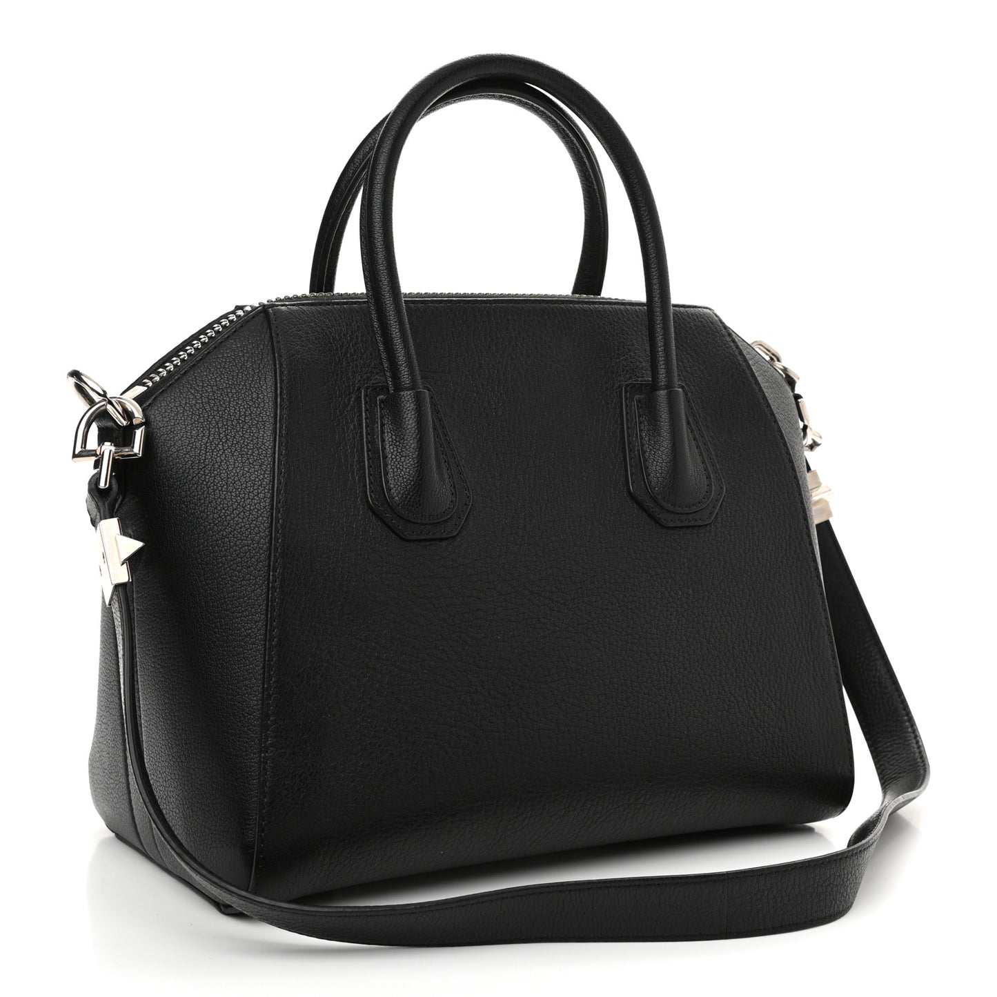 Sugar Goatskin Small Antigona Black