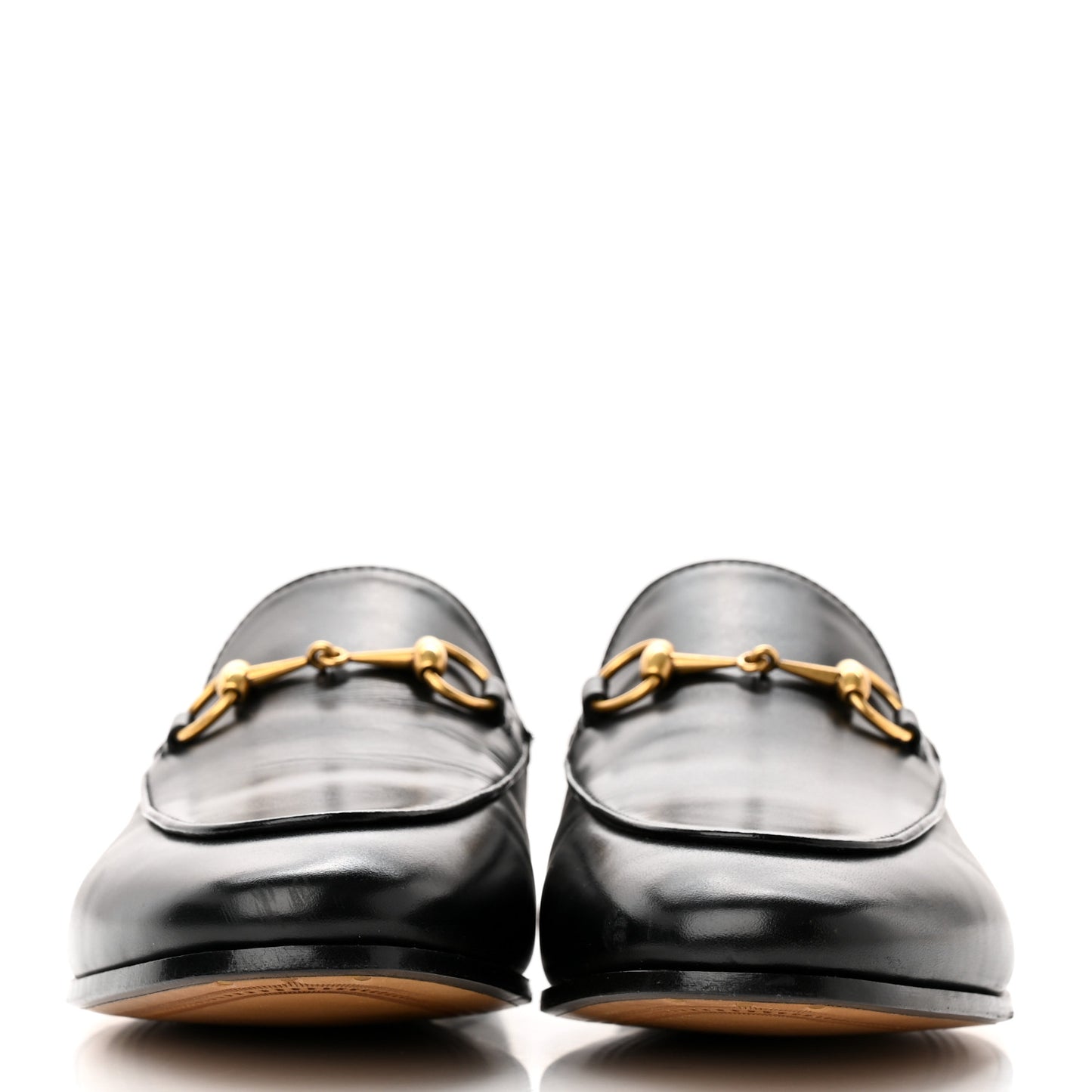 Calfskin Womens Jordaan Loafers 38.5 Black