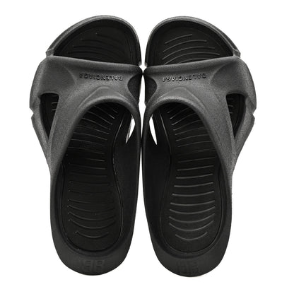 Balenciaga Rubber Womens Mold Slide Sandals 38 Black 2 of 7