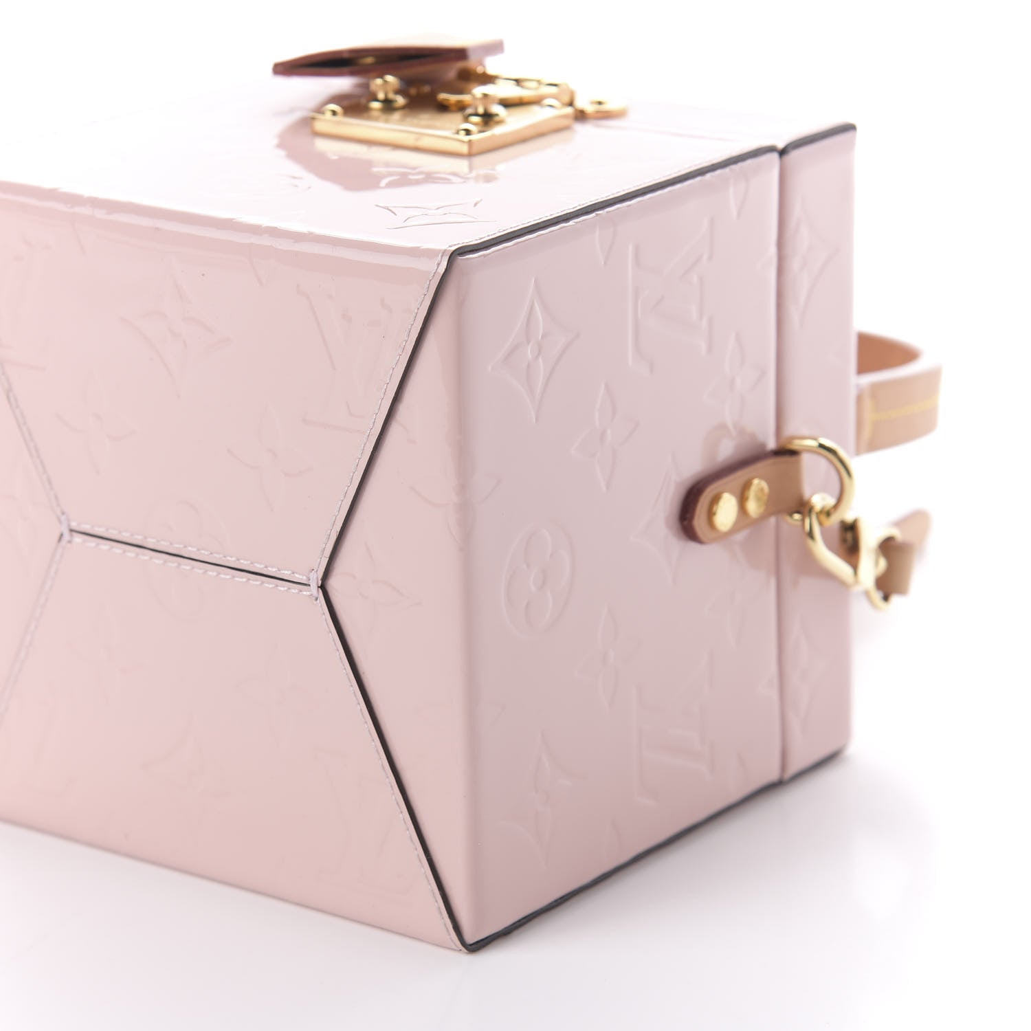 Louis Vuitton Vernis Bleecker Box Rose Ballerine 6 of 9