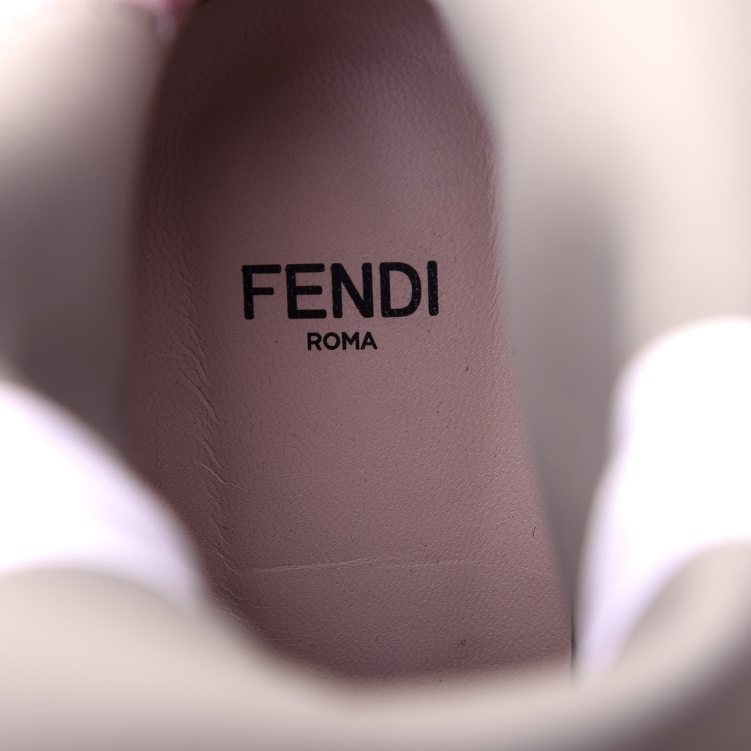 Fendi Glossy Neoprene Glazed Fabric FF FFrame Boots 38 Tortora Tobacco Moro 9 of 10