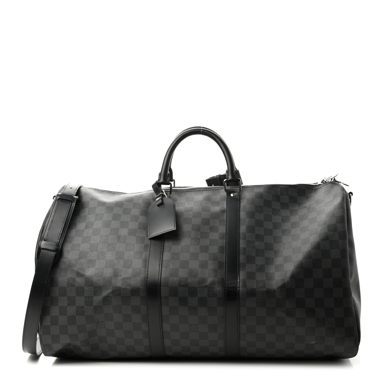 Damier Graphite Keepall Bandouliere 55