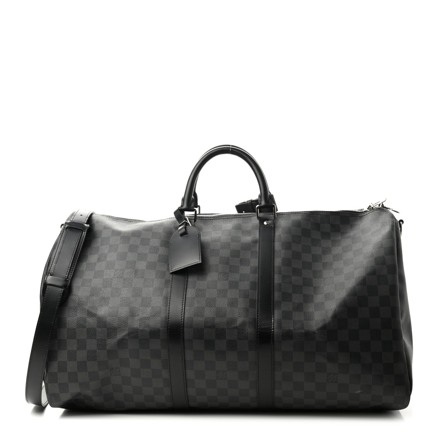 Louis Vuitton Damier Graphite Keepall Bandouliere 55 1 of 9