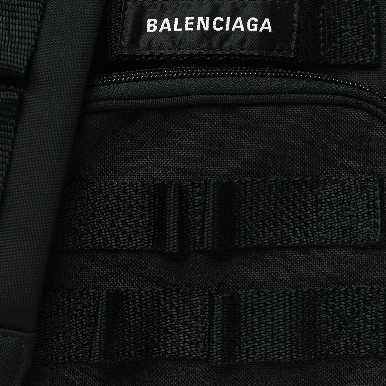 Balenciaga Recycled Casual Nylon Mens Army Crossbody Black 7 of 9