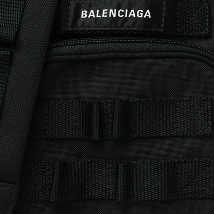 Balenciaga Recycled Casual Nylon Mens Army Crossbody Black 7 of 9