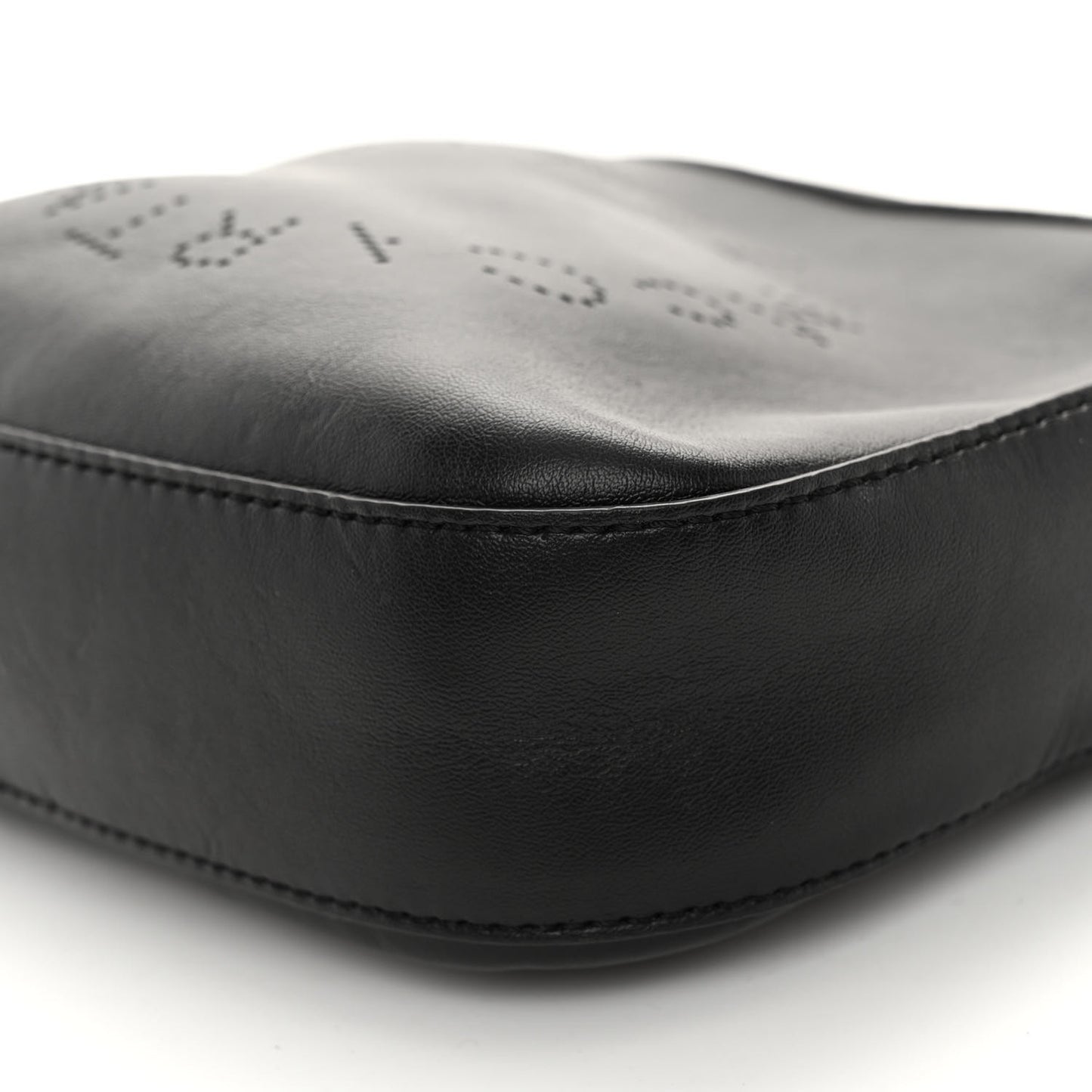 Eco Alter Nappa Perforated Logo Mini Bag Black