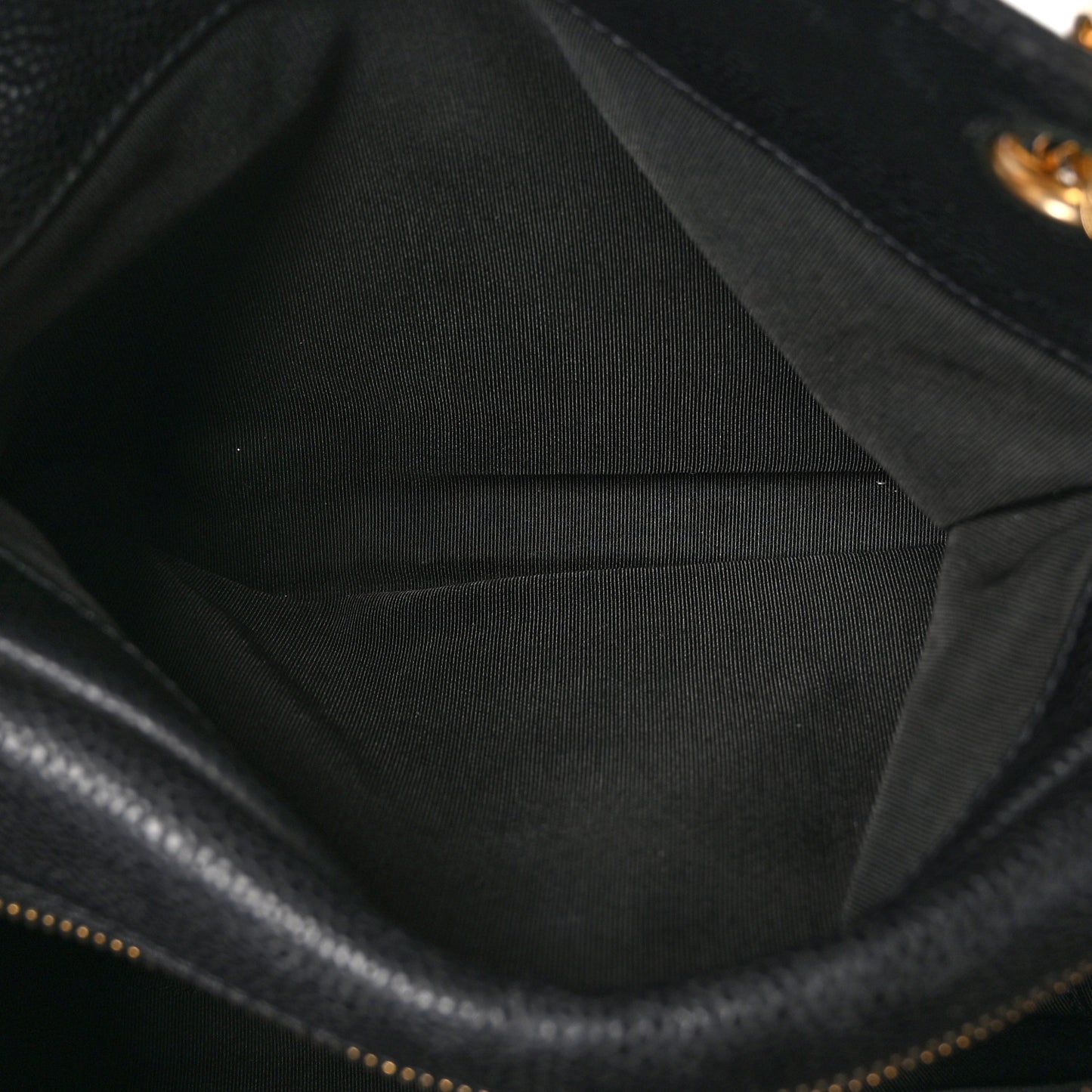 Caviar Quilted Petit Timeless Tote PTT Black