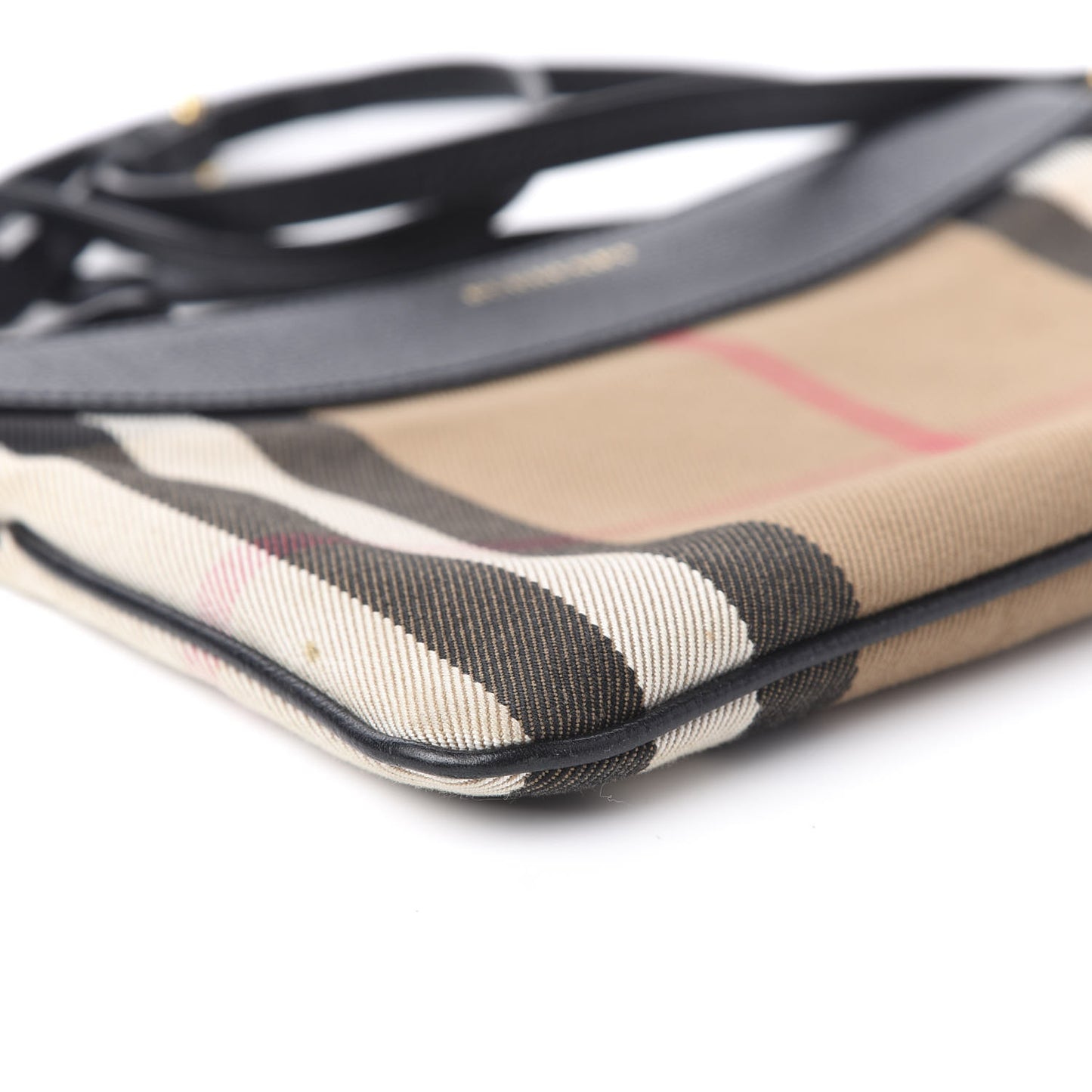 House Check Derby Peyton Crossbody Clutch Bag Black