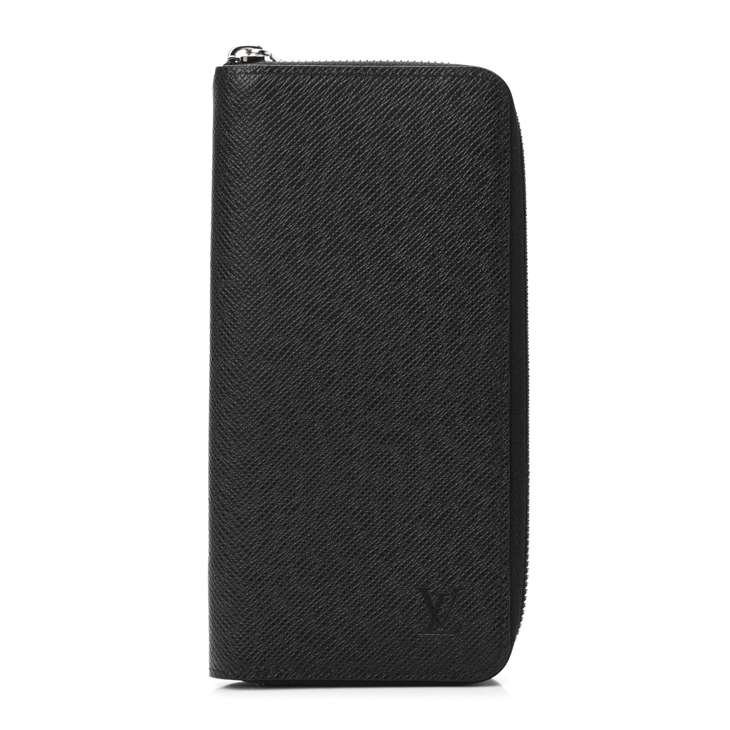 Louis Vuitton Taiga Vertical Zippy Wallet Black 1 of 4