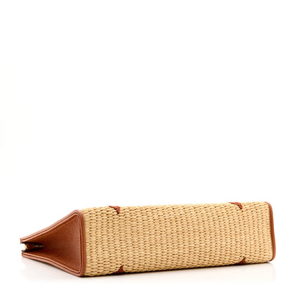 Louis Vuitton Raffia Monogram Giant Toiletry Pouch 26 Tan 4 of 6
