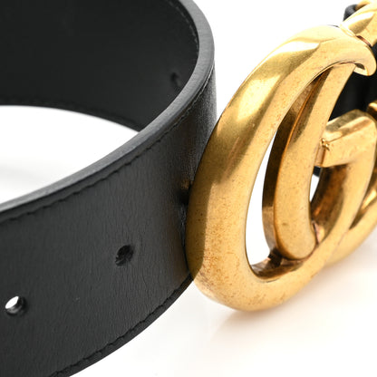 Gucci Calfskin Double G 40mm Belt 85/34 Black 4 of 4