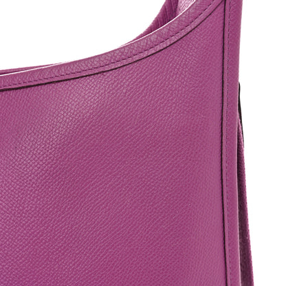 Hermes Epsom Evelyne II GM Cyclamen 14 of 14
