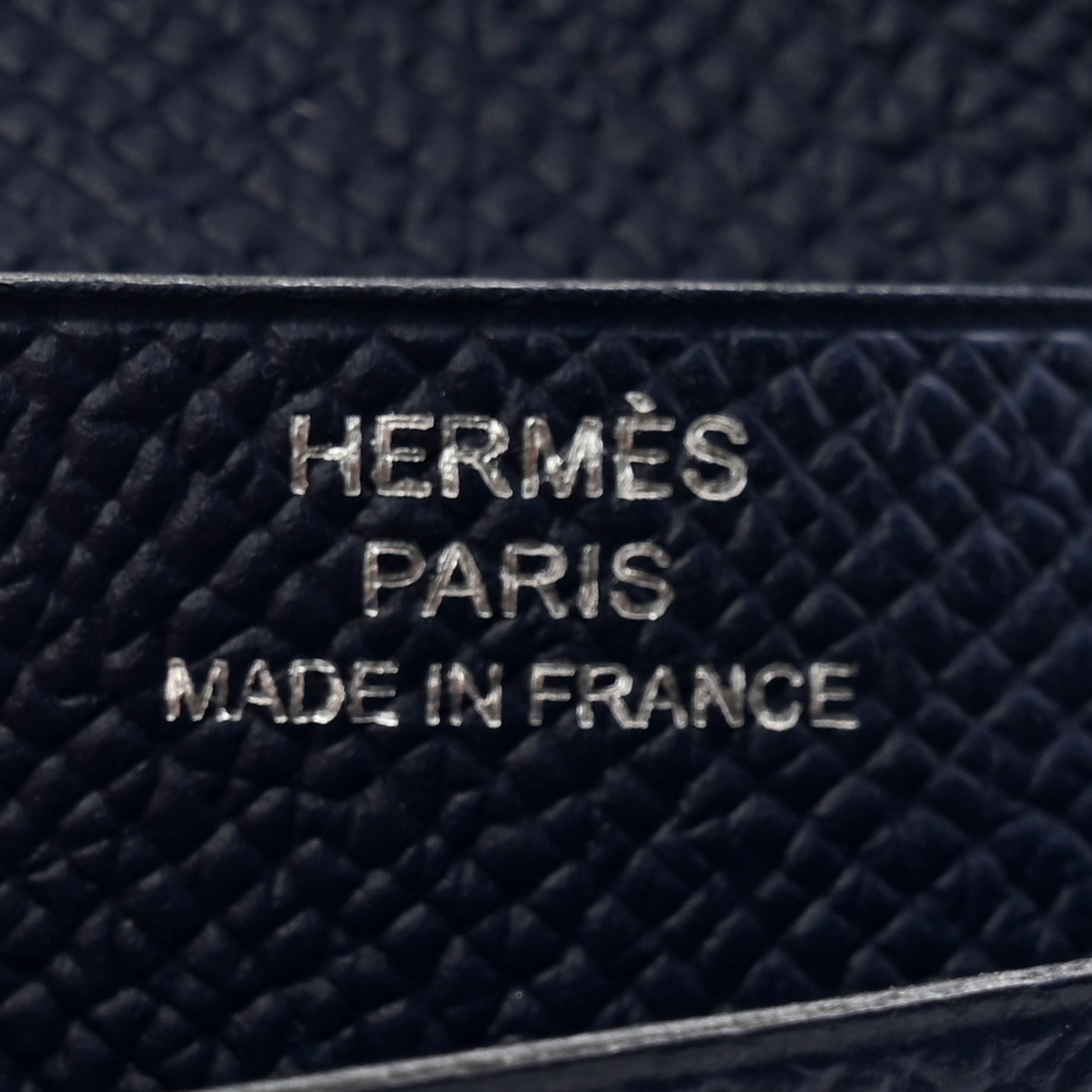 Hermes Epsom Bearn Compact Wallet Bleu Saphir 6 of 10