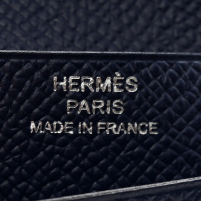 Hermes Epsom Bearn Compact Wallet Bleu Saphir 6 of 10